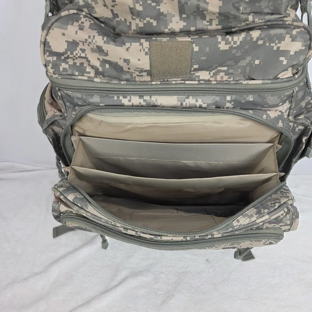 U.S. Army National Guard Backpack Laptop Digital Camo American Soldier Bag